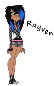 Name: Rayven

Age: 16

Personality: fun, emo*but doesnt cutherself* crazy when has cake, hyper

fears: being attacked by killer bees, moths! they creep me out!

Likes: swiming, volleyball, singing, hanging out with her sisters, drawing, watching tv, walks around town

Crush: duncan, but he's taken....but she's single

pic: 