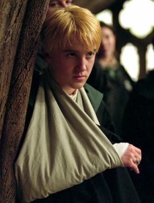  "If you're in Gryffindor, you have to follow the rules. In Slytherin, you can be naughty." - Tom Felton (Draco Malfoy) I don't know why, but this is the first quote I thought of and I amor it :)