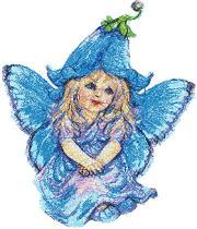  I ove Blue and Bluebell so This Cute Fairy!