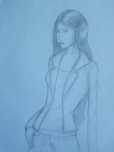  I either wanna be a writer или an artist.....or maybe I could co comic Книги или something ^^ Here's one of my drawings ^^