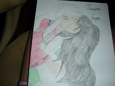  I Luv इनुयाशा and Kagome! :DDDD Ps. Like the pic? I drew it :3