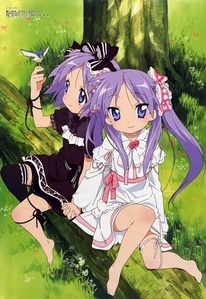  The pic is cute but I dislike Yuri ( Girl X Girl ) show/ 日本漫画 furthermore when it revolves around Lucky Star. Here I ask you, why must Kagami and Konata?! My two fav characters in this 显示 that I aspect nothing happens around them other than best friends!