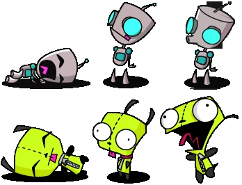  I found out on Wikapidea that GIR means Goofy Infermational Retrieval.
