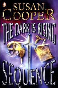 the dark is rising series, by susan cooper.
the warriors series by erin hunter.
the maximum ride series.
the beautiful dead series.
(i've read nearly every book in our library...does that nake me a nerd?)