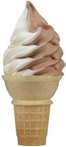  Twist ice cream cones. :D
