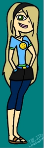 Umm.. Okay :)
This is my TDI character Danni.
I drew her myself.