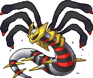 Giratina, i love how he looks. He also rules another world.