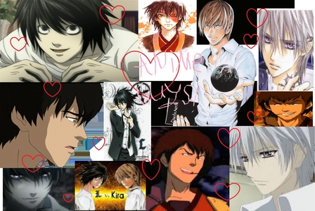  2 b honest, all my dreams r in anime hoặc some other form of cartoonning, so i think it would b awsome! here's a ngẫu nhiên pic. of all my fav. anime guys!!! do i use this pic. 2 much?