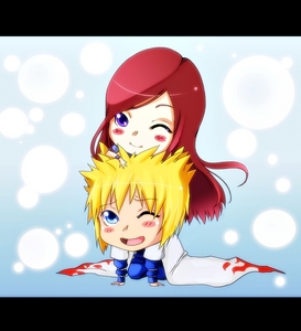  Minato and Kushina from Наруто there so damn cute!!