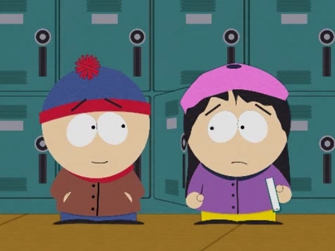  Stan and Wendy from South Park. So cute!