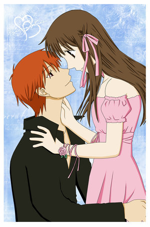  Kyo and Tohru from fruits basket