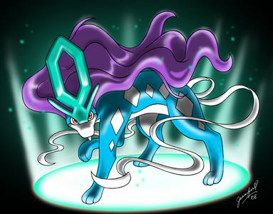 I like Entei but I perfer Suicune over all^^ 
100% agrees with (Suicune90)