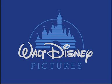 The blue and white Disney castle logo!