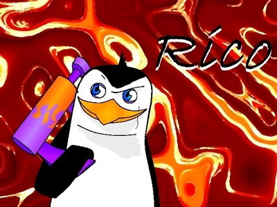 my cartoon crush is rico becuse he is awesome and wicked and i like men like that  I grew up likeing expolsives and guns becuse i hang around boys alot

