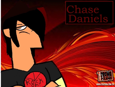  Name: Chase Daniels Age: 18 Fave singer/band: My Chemical Romance, Linkin Park, Nickelback, Green دن and 3 Doors Down Why does he want to be on TDR?: Because he has nothing better to do Bio: Chase is a cute boy who's parents died in a car crah when he was younger and the only thing he has now is his husky Spike and his girlfriend, Rayven Brookes(RavenRox2' oc). He is really nice and cool and he is very sweet. Who do u like on TDI?: No one, he has a girlfriend Is he single?: No Pic: