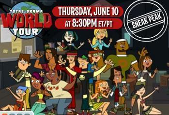  Total Drama World Tour IS SO AWESOME !!AND I amor IT!!!!!!!!!!!!!!!!!!