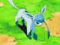 Glaceon using shadow ball and hitting it with iron tail