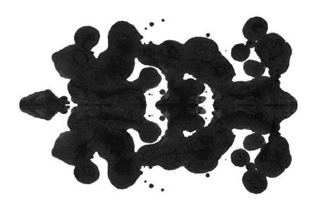  Ink Blot test (round 3)What do آپ see?