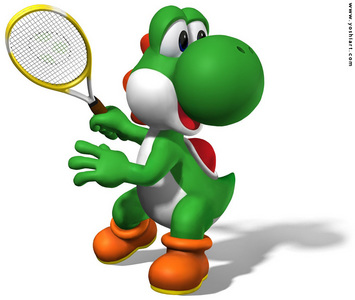  Yoshi cause he's my favoriete video game character =)