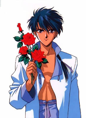 I always was in l’amour with Tamahome from Fushigi Yugi. So sexy.