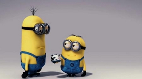 I love the minions! They are so cute! <3