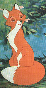  I'm Vixey from rubah, fox and The Hound.