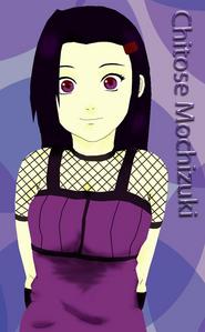 my character's name is Chitose Mochizuki transferred to the Hidden Leaf from the Village Hidden in the Maple being family friends with Kurenai and the Yuhi family. her older brothers decided it would be best for her to leave after witnessing her father control her mother's feelings into a depression deep enough to commit suicide out of love for her realizing she was cursed after her last mission. she's the only daughter of the Maple Village's interrogation core leader and will return when she's older. their kekkei genkai is called the Jikkanome. if you look at her eyes, they're red and purple. when she activates it they swirl purple and she can see other people's emotions as color. when she improves she'll be able to control emotions.