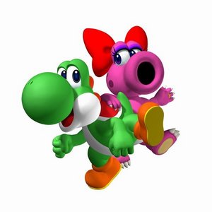  Even though Yoshi's the greatest video game character ever, he really loves Birdo. I don't Amore him like that ^_^