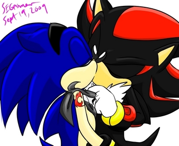  who thinks sonic and shadow should go togher besides its up to them what they do