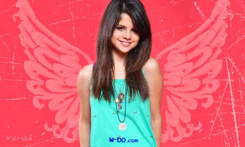 this cool wallpaper check it
Selena was sent from the angels
