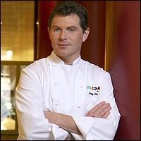  Alton Brown is pretty cool but no one beats Bobby Flay. :D
