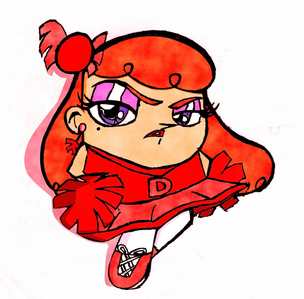  Dexi, a girl version of Dexter: Boygenius from Dexter's laboratory, I have an entire makala series for her. I have other ones but she's my first, and fave