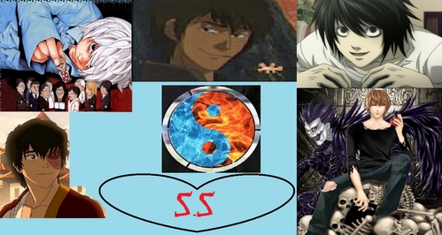  umm...lets c...i have one tha i made up in my dreams named James...and i have 6 from TV shows. Near, L, Light, (deathnote) Jet, Zuko, (avatar the last airbender) and Zero. (vampire knights) i am Double S, Von the way. (deathnote oc) james isn't on there.