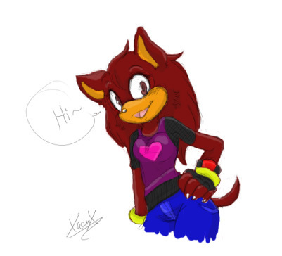  Name: Mary Species: Hedgehog Age: 14 Braclet: Summon's 랜덤 weapon's.basicly,andthing that can hurt someone. Weakness: Hyperness,how it summon's 랜덤 weapon's. Family: Unknown No i wouldn't mind.