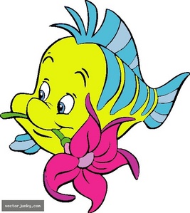 Flounder for sure! first off he is just plain adorable xD
i also like him because he's really sweet 
(i haven't seen the little mermaid for 3 or 4 years so i can't say much more v.v)