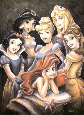  My 最喜爱的 princess is without a doubt Jasmine! But I think the most famous princess is definetly Cinderella.
