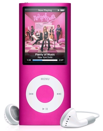 a pink ipod nano chromatic:)