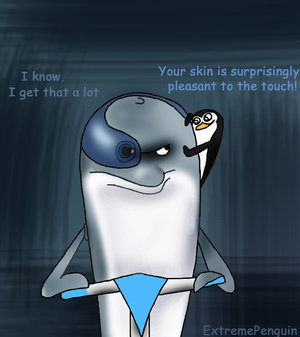 dr.blowhole the evil dolfin that always get the good stuff =(