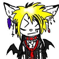  Yesh :B ...well...many of my characters do have their style ^^; But I present you... Keynes The Bat xD supposed to be a punk, but everytime I draw him now he comes out JRock-ish... (sry, don't have a better pic of him now.. 'm lazy and I mostly draw him on paper, not with the tablet ^^;; ) I also have a arctic волк who's a goth. (Nearly everyone of my OC's who's not a sonic fancharacter is a punk/goth/emo/blah...)
