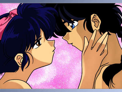 can you draw ranma and akane kissing?