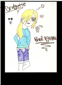  Hai Maggie welcome 2 fanpop> theres alot of things 2 do here. I'm Kiara and I am 11 >.< I hope we can become great friendz. Thats a picture I drew of Bridgette o3o