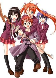  Not sure if this one has been mentioned yet, but there's Ringo from Tokyo Mew Mew and also Kazumi Asakura from Negima! Magister Negi Magi. A pic of Kazumi and her friends. :)