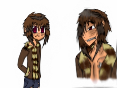  Name: Gaven M. Stuarts Age: 16 Bio: He is a psychotic,rather dumb and happy, pain-lover,who will either inflict harm on himself,or have others do it.He laughs when he gets hurt,and will often talk about his time in the Insane assylum. Crush/Dating: No one Friends: Alot of them XD enemys: None,he's friendly,and rather dumb Pic: Other: His stereo type would be either the "Psycho pain lover" یا in simpler terms "Juggalo"