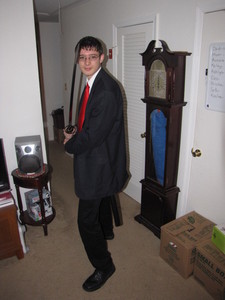  me in my suit with my sword, epic right (not)