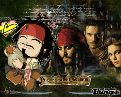  definitely pirates of the carribean :)