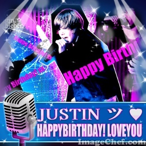  Happy 16th Birthday Justin! ILOVEYOU! xx