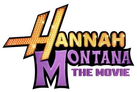  Do anda know the font of "The Movie" in this logo down here? I know the "Hannah Montana" logo. Can someone tell me?