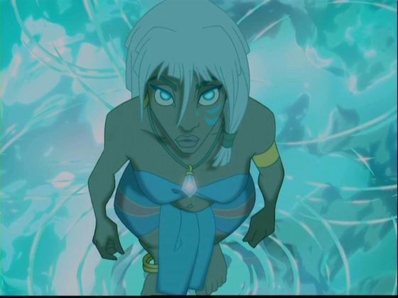  14-kida,24% voted for her...a totally new fashion, brown skin and white hair, inspite of that she is so beautiful.