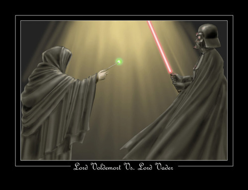  Voldemort and Darth Vader as they are