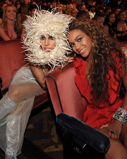  Lady GaGa and beyonce